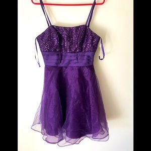 Dancing Queen Purple Dress